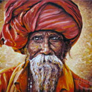 portrait sage hindou