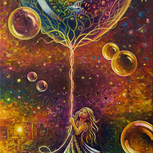 evasion par Sylvaine Merlet peintsyl