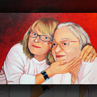 portrait amour